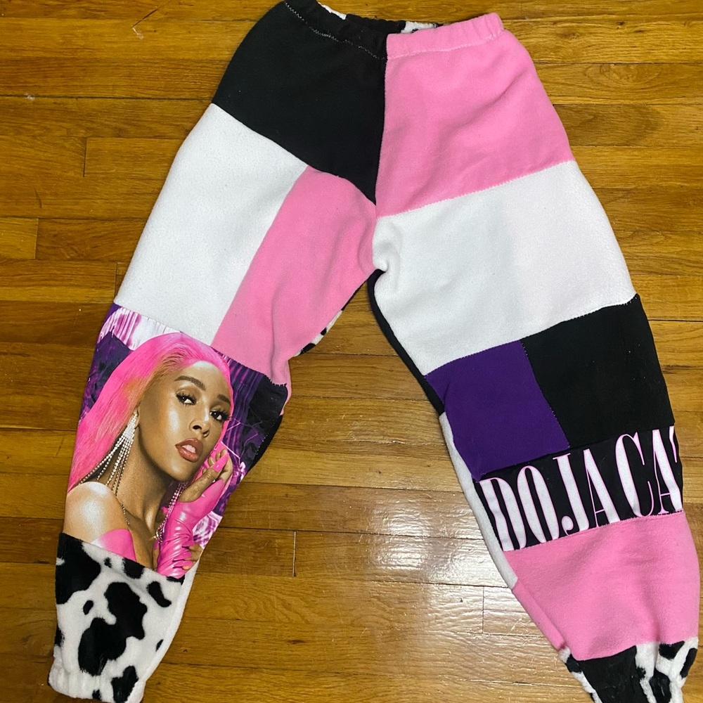 Doja Cat Patchwork Sweatpants